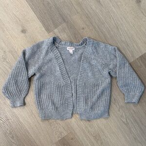 Cat & Jack Light Gray Knit Sweater